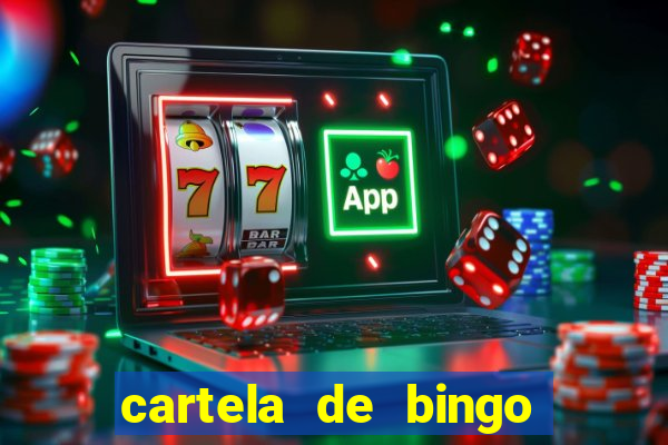 cartela de bingo 75 para imprimir